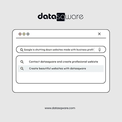 Datasqware helps you migrate from google free websites