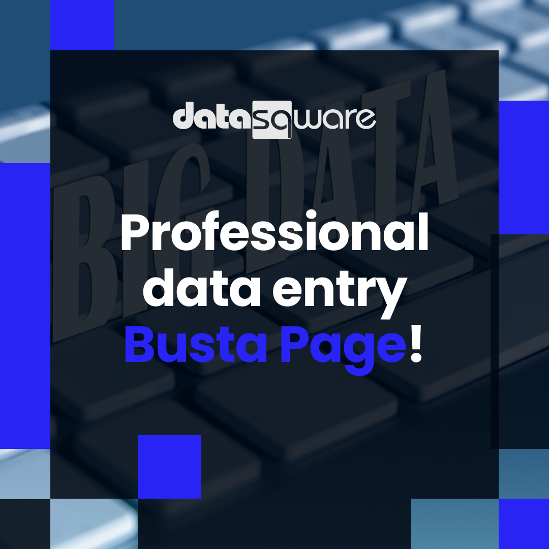 data entry per busta page